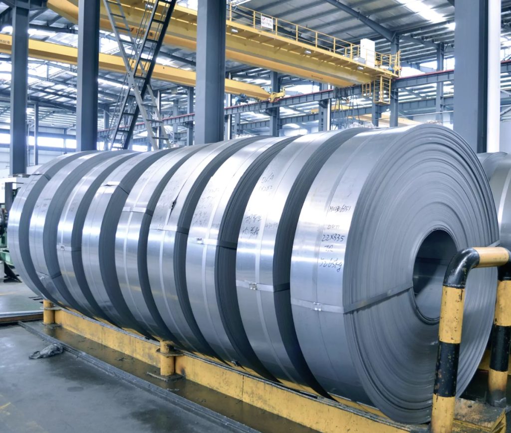 China Hardened and Tempered Steel Strip coil factory