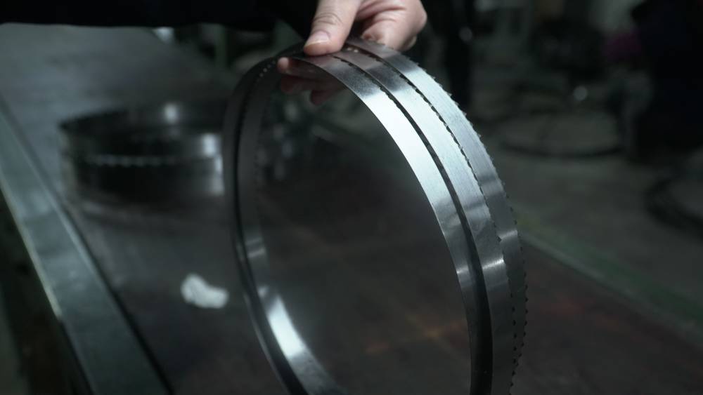 Woodworking band saw blade