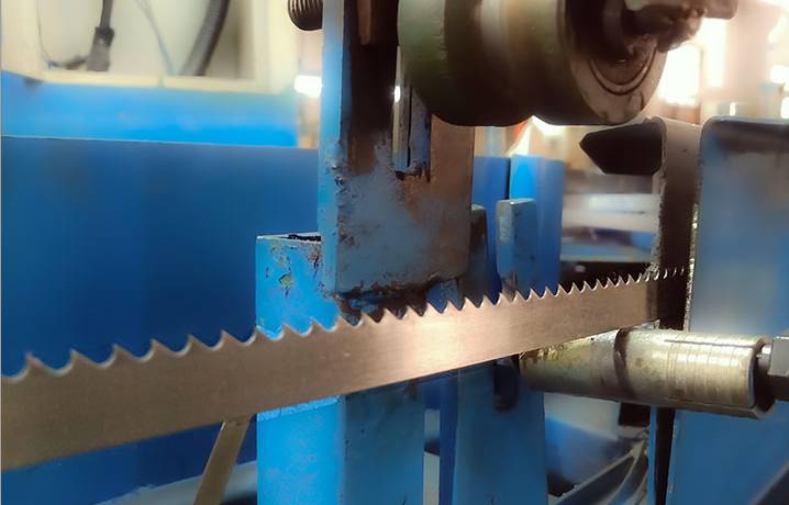 Saw blade production
