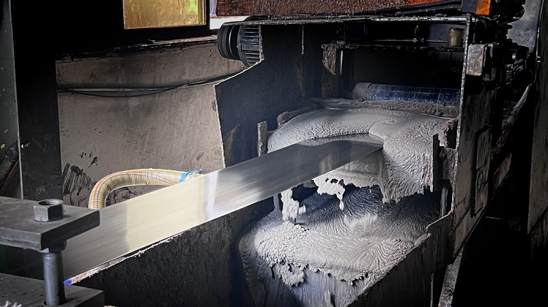hardened and tempered steel strip
