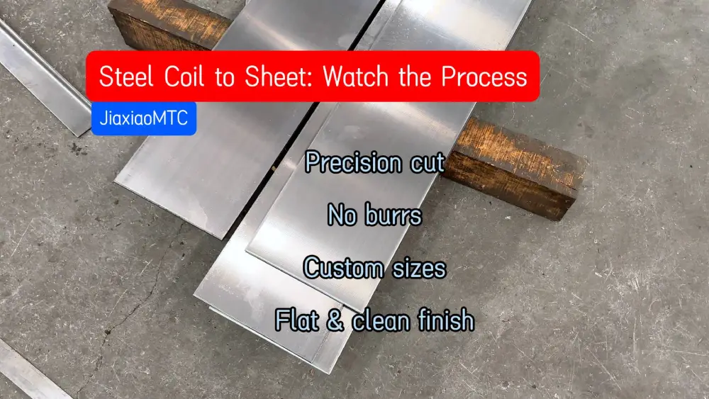 steel coil to sheet