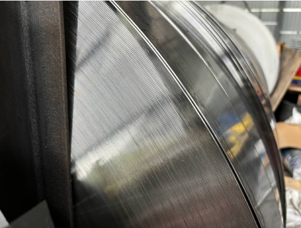 steel strip surface finish